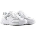 Emporio Armani EA7unisex. X8X241_XK435 Træningssko New Carter hvid, grå (44 2/3), Fast, Blonder, Casual, Sport, Multisport
