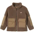 Name it Kontrast Teddy-jakke