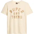 Superdry Glitter Logo Relaxed T-shirt Med Korte ærmer