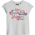 Superdry Floral Scripted T-shirt Med Korte ærmer