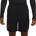 Nike Maskinstrikkede Liverpool FC Strike Special Edition-Nike-fodboldshorts til mænd - sort