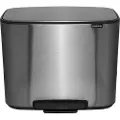 Brabantia Pedalspand BO 36 l, mat stål, Brabantia