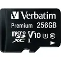 Verbatim Micro Sdxc 256gb Class 10 Uhs-i Hukommelseskort Med Adapter
