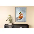 Venture Home - Plakat Drink - Grå - Posters - - Homeroom