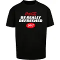 Mc Clothes Coca Cola Refreshed Oversize T-shirt Med Korte ærmer