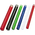 GBC Oval Plastikkamspiralryg Din A4 32 Mm 50 Enheder