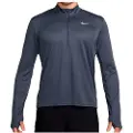 Nike Pacer Dri-FIT-løbetop med 1/2 lynlås til mænd - blå