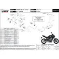 MIVV Gp Yamaha Mt-07/fz-07 2021-24 Y.065.lxbp Homologeret Fuldlinjesystem