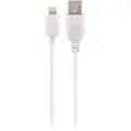 MaXlife ladekabel til iPhone - 1 meter, 1A - Hvid