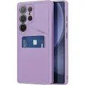 DUX Samsung Galaxy S25 Ultra Dux Ducis Rafi II magnetisk etui med kickstand og kortholdere - Lilla