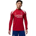 Nike Maskinstrikket Paris Saint-Germain Strike Fourth Jordan Dri-FIT-træningstrøje til fodbold til mænd - rød