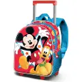 KARACTERMANIA Disney Mickey Mouse Star 3d Rygsæk Med Hjul