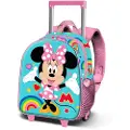 KARACTERMANIA Disney Minnie Mouse Greet 3d Rygsæk Med Hjul