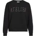 Vila Rund Halsudskæring Langærmet Sweatshirt