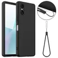 Mtp Products Sony Xperia 10 VI Liquid Silikone Cover - MagSafe Kompatibel - Sort