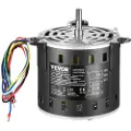 Vevor 1/5HK ovnblæsermotor, 220V 1,45 ampere, 1100 o/min 3-hastigheder, 10 mm akseldiameter, 20 mm aksellængde, rotation mod uret fra akselenden, inklusive CBB60 8μF/450V kondensator