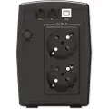 Powerwalker Vi 800 Stl Ups-enhed Interaktivt Indgangsstik 0,8 Kva 480 W 2 Ac Stikkontakt(er)
