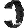 24hShop Garmin instinkt silikone bånd - Svart