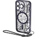 Prio iPhone 16 Pro Prio Elegant Mag Cover m. beskyttelse af kameralinsen - Sort