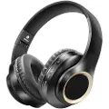 24hShop Kraftfuldt Bluetooth Stereoheadset Sammenklappelig - Sort