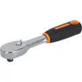 Bahco 1/4´´ Reversible Pear Head With 72 Teeth And A 5° Action Angle 120 Mm Skralde
