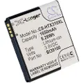 Noname Batteri til SmartPhone, mobil til HTC Titan, Titan II, X310E osv.