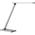 Unilux Skrivebordslampe Led Med Dobbelt Led Og Taktil Metalgrå Base 5w