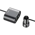 Baseus Lighter socket splitter 2xUSB 3.1A 100W (Bl