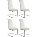 Loft 24 - Spisebordsstol LOLA, 4-pak - Hvid - Stole - - Homeroom
