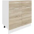VCM - Skab Esilo 2 Doors/ 1 Drawer - Flerfarvet - Hylder & opbevaring - - Homeroom
