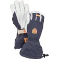 Hestra votter og hansker Army Leather Patrol Gauntlet, skihandsker, navy