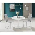 Loft 24 - Spisebord Yazoo diameter 100 - Hvid - Spiseborde - - Homeroom