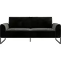 CosmoLiving by Cosmopolitan - Sovesofa spiralfjedre Adley - Sort - Sovesofaer - - Homeroom