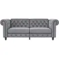 Dorel Home - Sofa 3-personers sovesofa Felix - Grå - 3-pers. sofaer - - Homeroom
