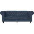 Dorel Home - Sofa 3-personers sovesofa Felix - Blå - 3-pers. sofaer - - Homeroom