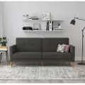Dorel Home - Sofa 3-personers sovesofa Lilly - Grå - 3-pers. sofaer - - Homeroom