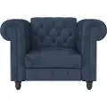 Dorel Home - Loungestol Felix - Blå - Lænestole - - Homeroom