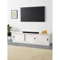 Loft 24 - Skænk med 3 skydedøre Harry - Hvid - Skænke & sideboards - - Homeroom