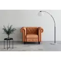 Dorel Home - Loungestol med afslapningsfunktion Felix - Brun - Lænestole - - Homeroom