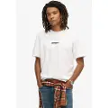 Superdry Micro Logo Graphic Loose T-shirt Med Korte ærmer