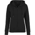 Build Your Brand Terry Sweatshirt Med Lynlås
