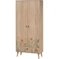 Hannah Home - Garderobeskab - Cany - Beige - Tøjopbevaring - - Homeroom