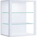 VCM - Vcm Vægskab Glasol Sw - Hvid - Hylder - - Homeroom