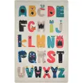 Confetti - Tæppe Monsters - Flerfarvet - Børnegulvtæpper - - Homeroom
