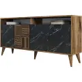Hannah Home - Aflastningsbord Milana 160 cm - Brun - Skænke & sideboards - - Homeroom