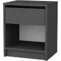 Kalune Design - Natbord Evan - Grå - Sengeborde - - Homeroom