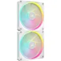 Corsair Icue Link Lx140 Rgb 2-p Ventilator Hvid
