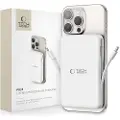 Tech-Protect PB31 LifeMag Magnetisk trådløs powerbank - 15W - Hvid