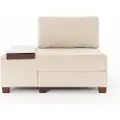 Atelier Del Sofa - 1-sædet sovesofa Perenna Left - Hvid - Sovesofaer - - Homeroom