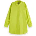 Scotch & Soda U9b00628t Oversized Skjorte Med Lange ærmer